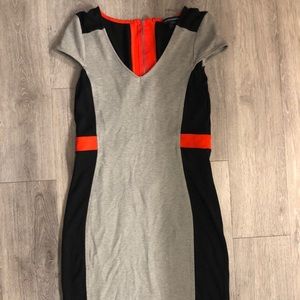 French Connection Color Block Dress